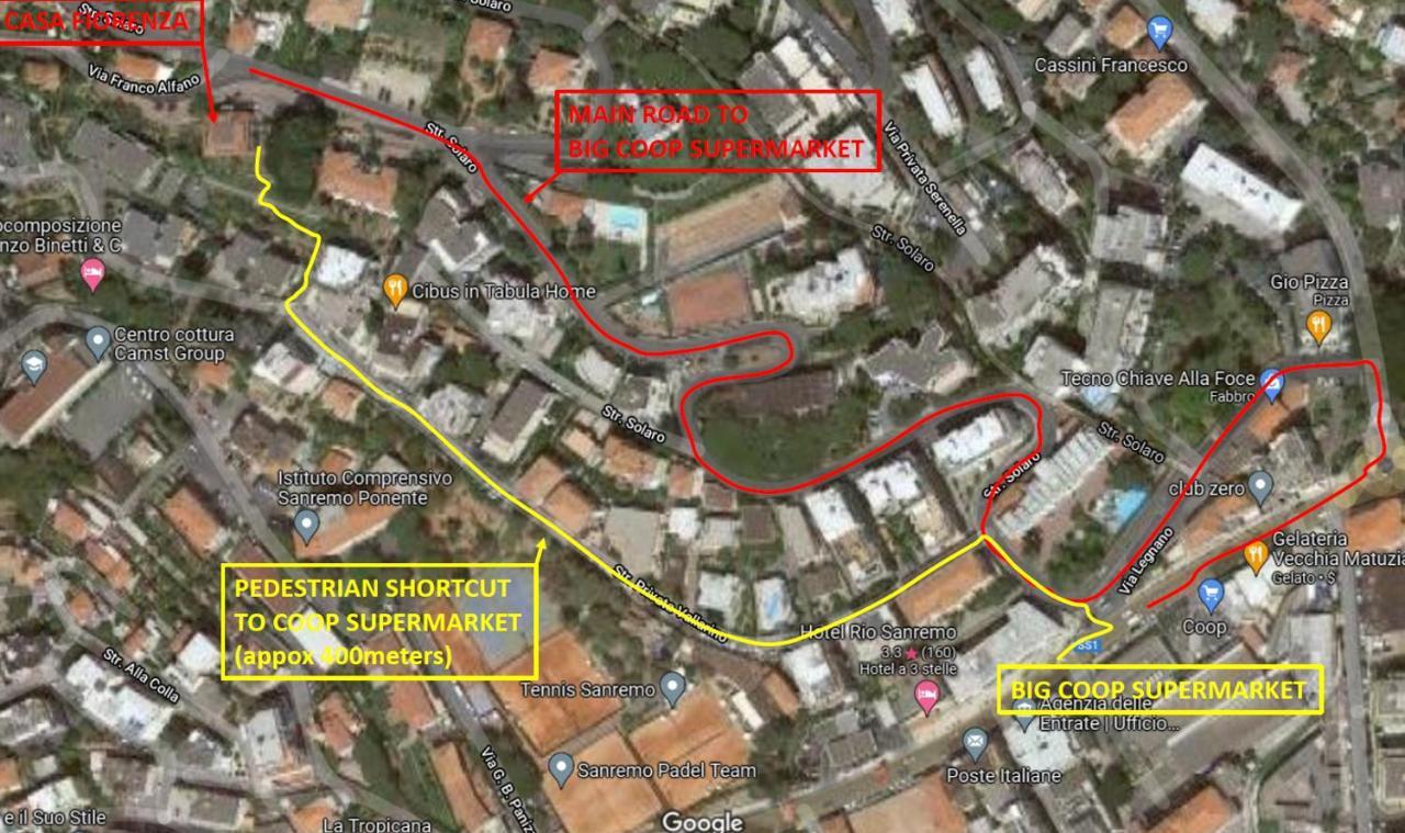 Casa Fiorenza Parcheggio Privato San Remo Exterior foto